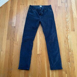 Jcrew Boys slim flex corduroy pant Navy